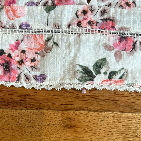 Zara Floral Halter Crop Top - Picture 4 of 6